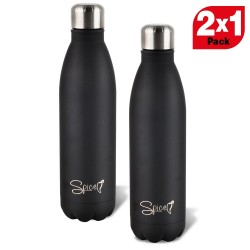 SPP048-SET1000 - SPICE Set 2 Bottiglie Borracce Termiche in Acciaio Inox 500 ml + 500 ml