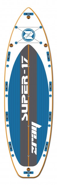 Tavola Stand Up Paddle SUP Gonfiabile ZRAY S17 da Cm 518x152x20 - Super SUP Board