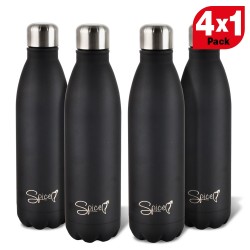 SPP048-SET4X500 - SPICE Set 4 Bottiglie Borracce Termiche in Acciaio Inox Doppia Parete da 500 ml